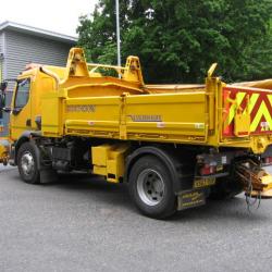 DIRECT COUNCIL VOLVO FL 240 ECON UNIBODY TIPPER C/W SNOW PLOUGH