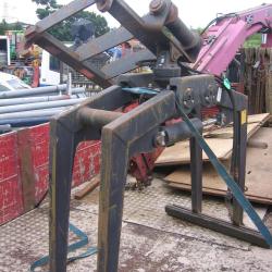 TELEHANDLER QUICK HITCH, KINSHOFER BLOCK GRAB & ROTATOR