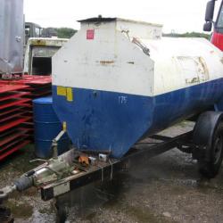 2000ltr BUNDED SITE TOW FUEL BOWSER TRAILER