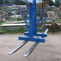 USED CONQUIP 2 TON SWL  CRANE FORK ATTACHMENT .