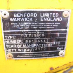 BENFORD TT4400 4X4 4 TONNE DUMPER .