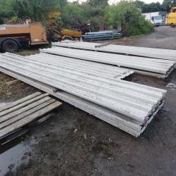 SECOND HAND / USED BOX PROFILE ROOFING SHEETS .