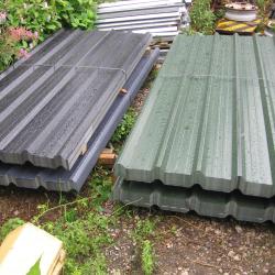 8FT / 10FT / 12FT BLACK PROFILE ROOFING SHEET . . .