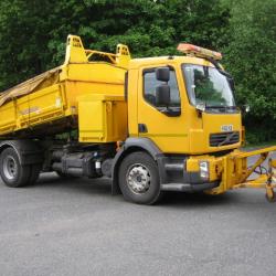 DIRECT COUNCIL VOLVO FL 240 ECON UNIBODY TIPPER C/W SNOW PLOUGH