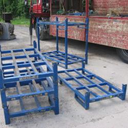 4 POST STEEL STILLAGE APPROX 1500mm x 800mm