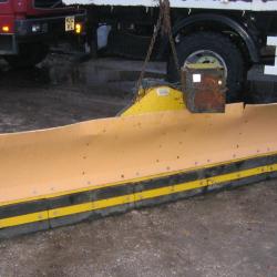 FULLY HYDRAULIC, BUNCE, 10ft SNOW PLOUGH EX MOD / ARMY RESERVE