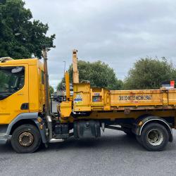 DAF LF210 10 TON GVW ECON INSULATED TIPPER TRUCK.