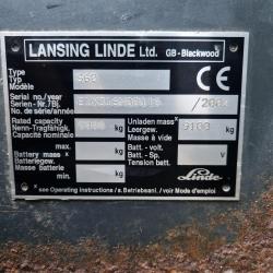 DIRECT JEWSONS LINDE S60 6 TONNE SIDELOADER FORKLIFT