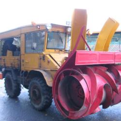 MERCEDES UNIMOG 400 SNOW BLOWER .