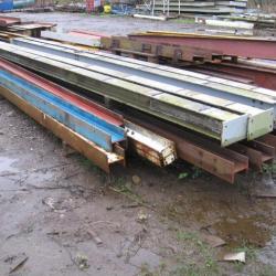 NEW AND SECOND HAND STEEL GIRDERS / RSJ .