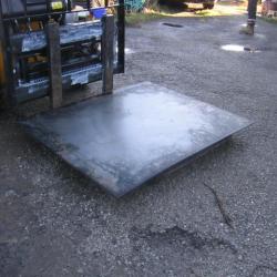 FLAT MILD STEEL SHEET 1500MM X 1250MM 0.9MM THICK .