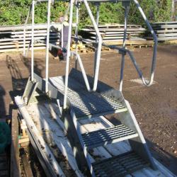 GALVANISED CONVEYOR STAIR WAY BRIDGE