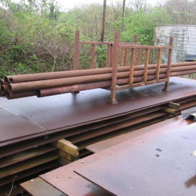 STEEL TUBE 90MM X 3MM THICK .