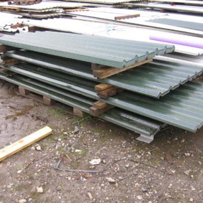 JUNIPER GREEN / DARK GREEN BOX PROFILE ROOFING SHEETS