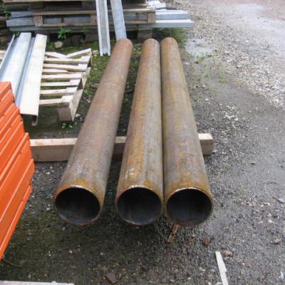 STEEL TUBE 170MM DIAMETER X 8MM THICK .