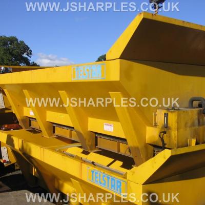 TELSTAR GRITTER HOPPER BODY, STAINLESS STEEL