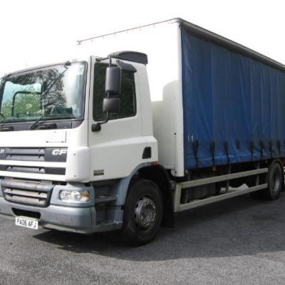 DIRECT MOD / ARMY LEYLAND DAF CF 65 220 CURTAINSIDER