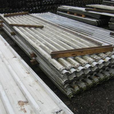 USED / SECOND HAND BOX PROFILE METAL ROOF SHEETS