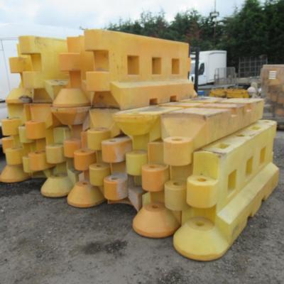 PLASTIC SAFETY BARRIERS. .