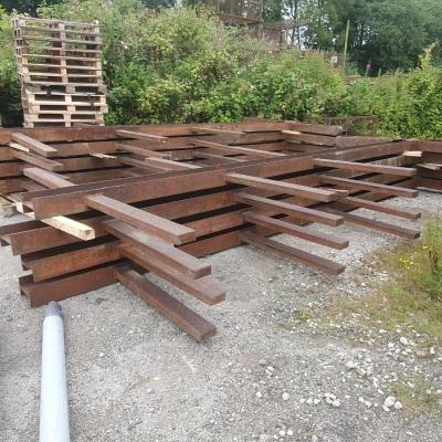 USED CANTILEVER TIMBER RACKING DOUBLE SIDED