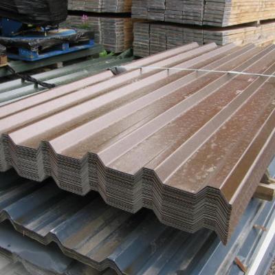 Vandyke Brown Plastic Coated 0.7mm Box Profile Roof Sheets