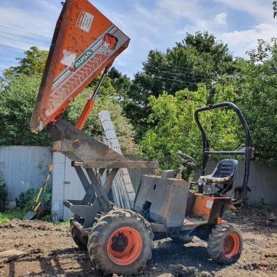 AUSA 108DA84 1 TONNE HI TIP DUMPER .