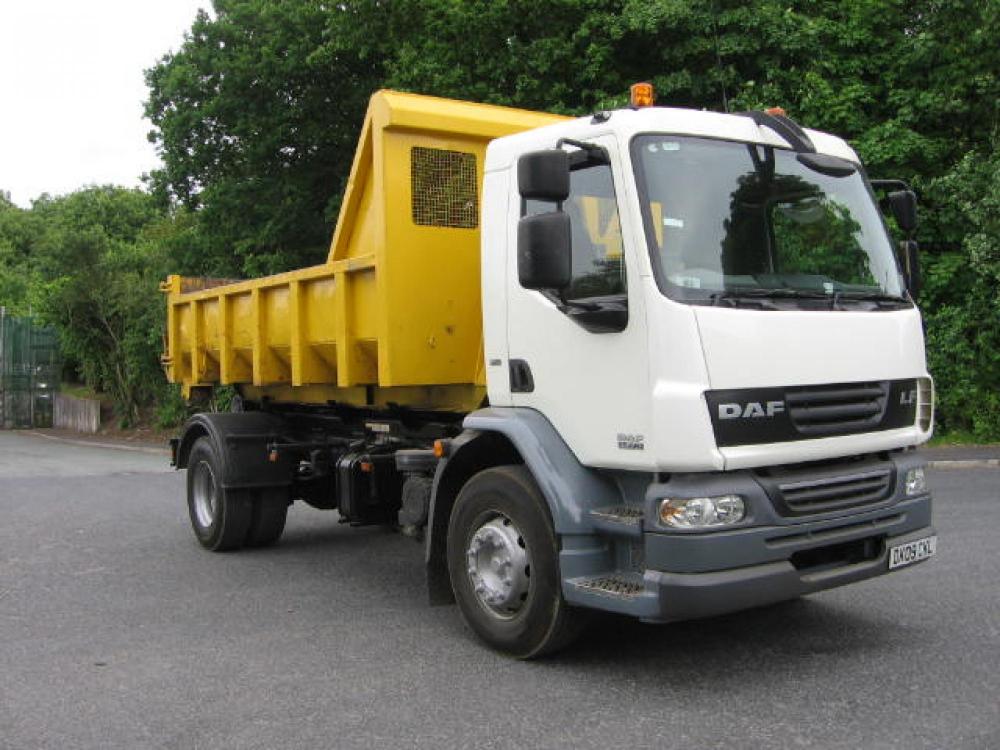 DIRECT COUNCIL LEYLAND DAF LF 55 220 MULTILIFT HOOKLOADER for Sale - J ...