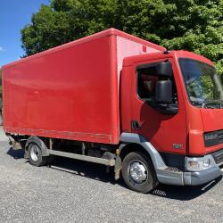 DIRECT ROYAL MAIL DAF 7.5 TON BOX TRUCK.